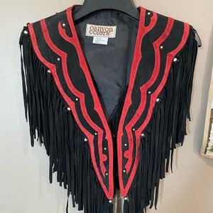 Canyon Colors suede vest